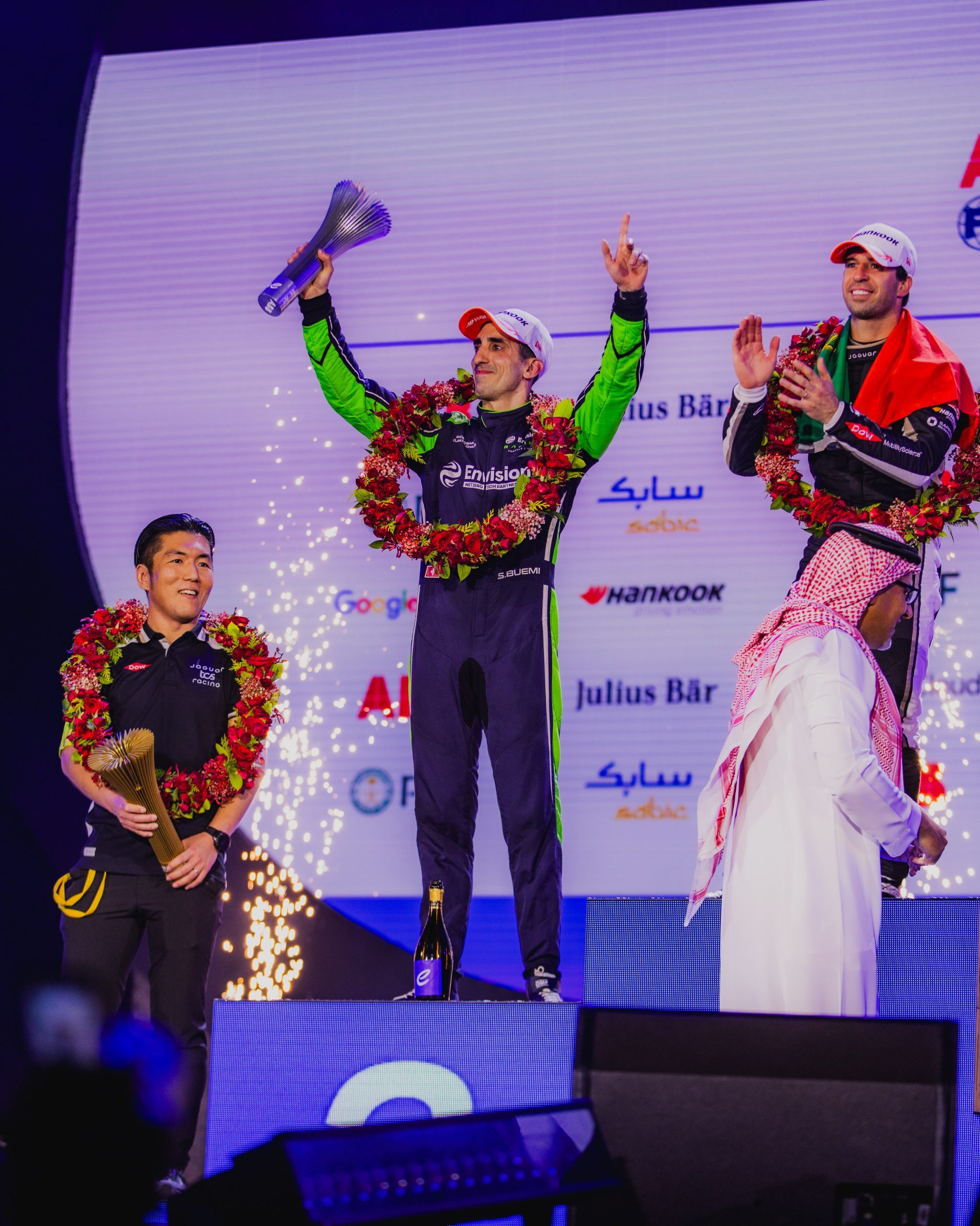 First podium of Season 12 for Envision Racing and Sebastien Buemi