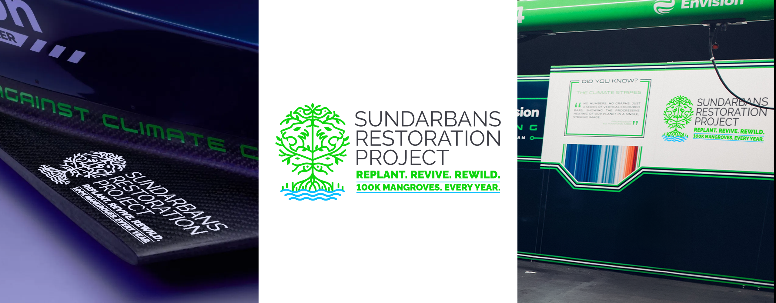 Envision Racing unveils Sundarbans Restoration Project logo to feature on race car